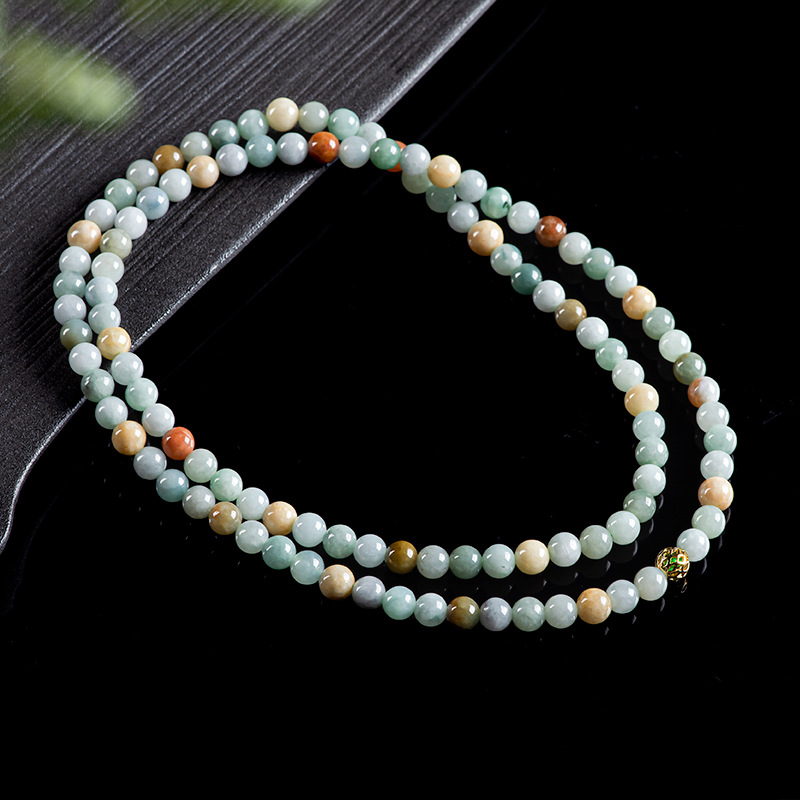 Jewelry & Watches Sp Z Oo Ul Frezerów 3 - Burmese Jadeite Beads Bracelet Necklace Real