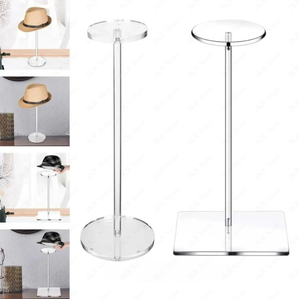 Jewelry Shop Watches - 30CM Acrylic Cap Display Stand Transparent
