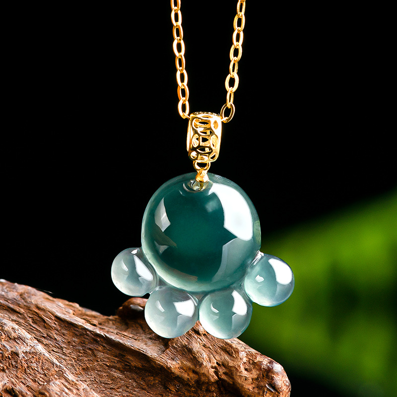 Jewelry & Watches Sp Z Oo Ul Frezerów 3 - Natural Real Emerald Blue Water Jade