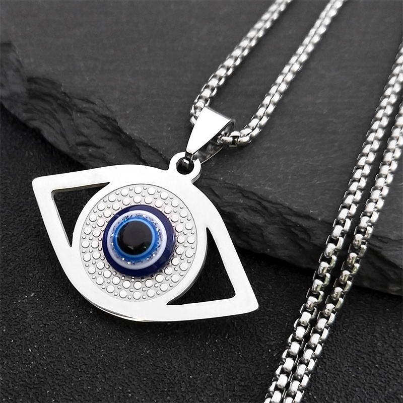 Jewelry & Watches Sp Z Oo Ul Frezerów 3 - Islam Hamsa Evil Blue Eye Necklace