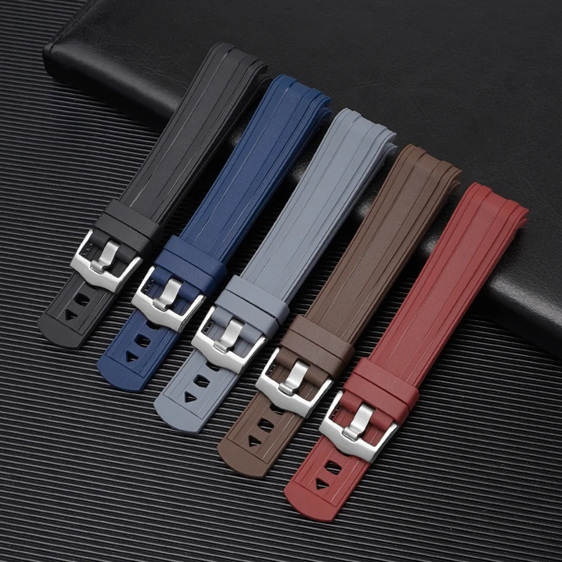 Omega Watch Speedmaster - 20mm Rubber Silicone Watch Bands for
