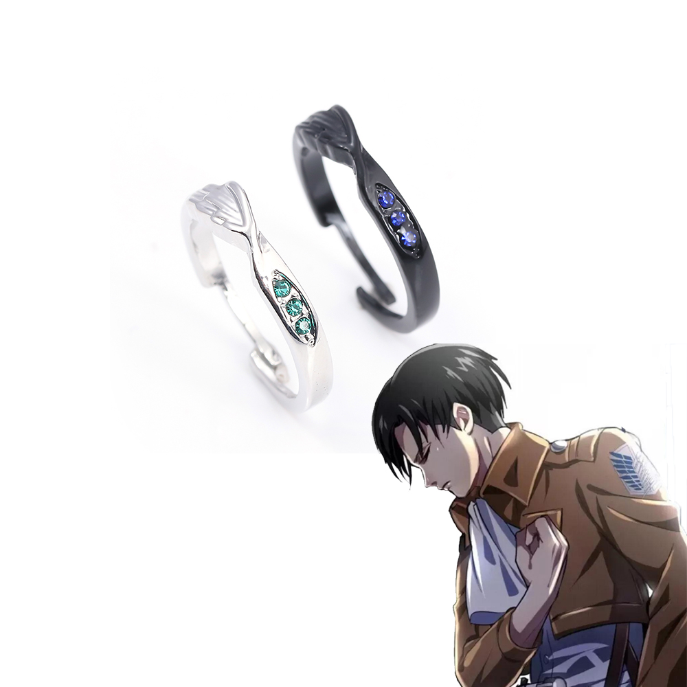 Anime Attack On Titan Rings An - Levi Jewelry & Watches Inc review and price