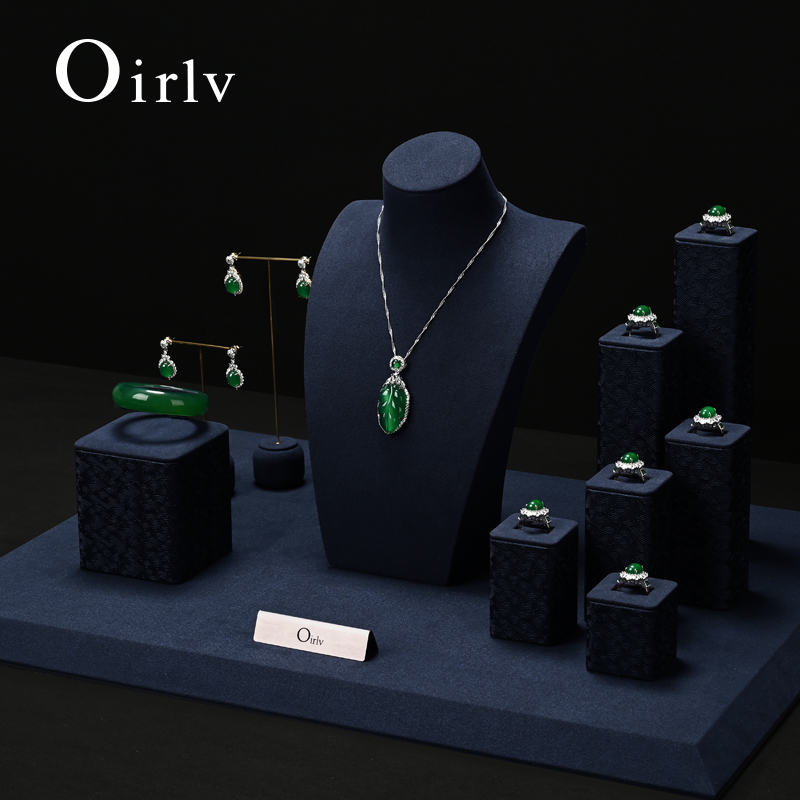 Oirlv Blue Jewelry Display Set - Jewelry Shop Watches review and price