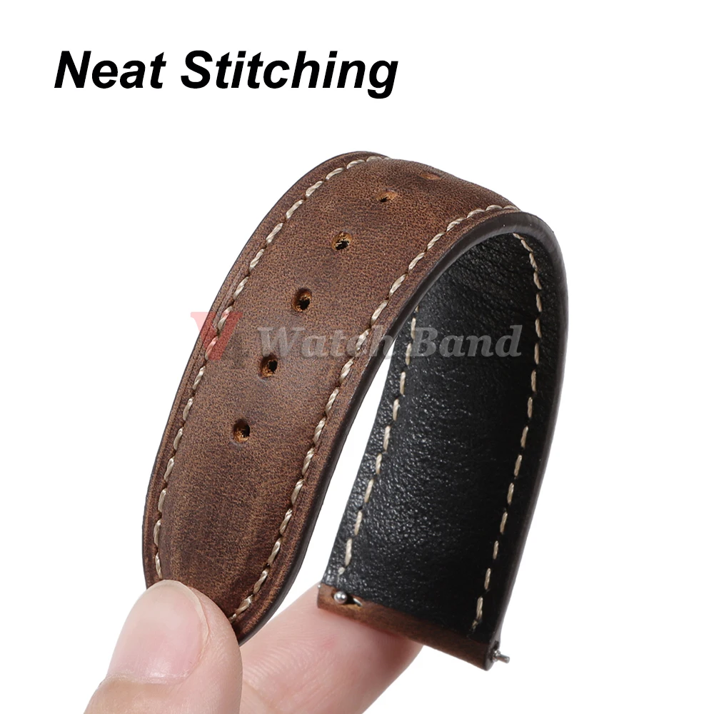 Genuine Calfskin Watchband for - Omega Watch Speedmaster review and price