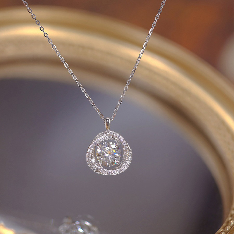 925 Sterling Silver Jewelry Ex - Crystal Choker Necklace review and price