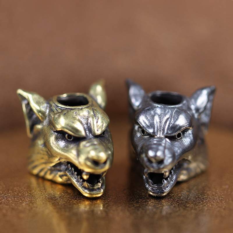Animal Wolf Warriors Head Scul - Wolf Jewelry & Watches Tampa review and price
