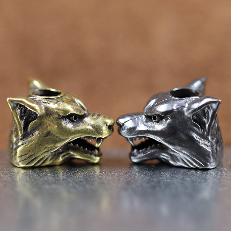 Animal Wolf Warriors Head Scul - Wolf Jewelry & Watches Tampa review and price