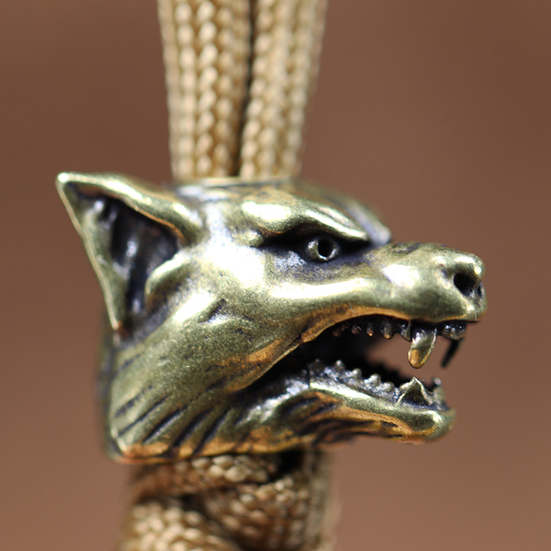 Animal Wolf Warriors Head Scul - Wolf Jewelry & Watches Tampa review and price