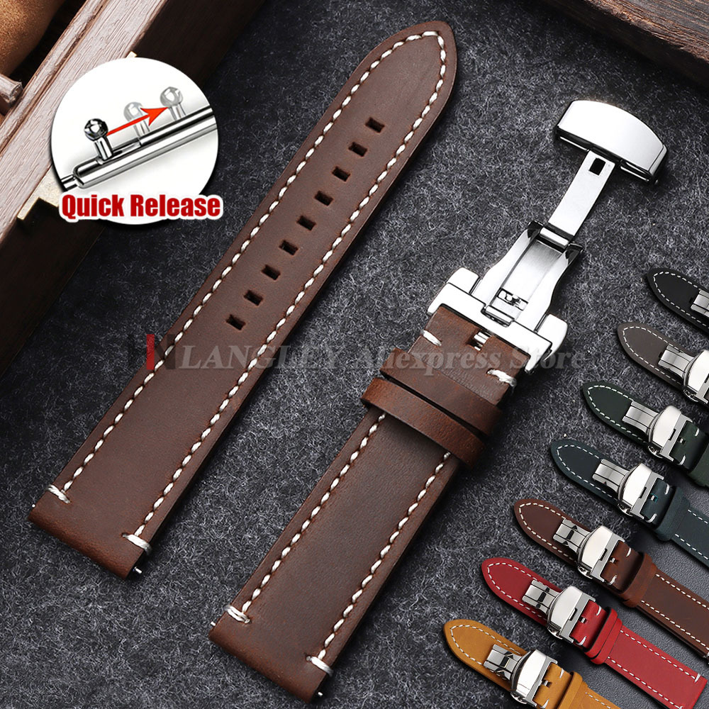 Genuine Calfskin Watch Band fo - Omega Watch Speedmaster review and price