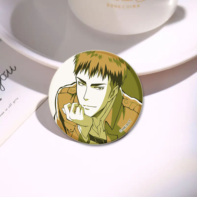 Attack on Titan Badge Handmade - Levi Jewelry & Watches Inc review and price