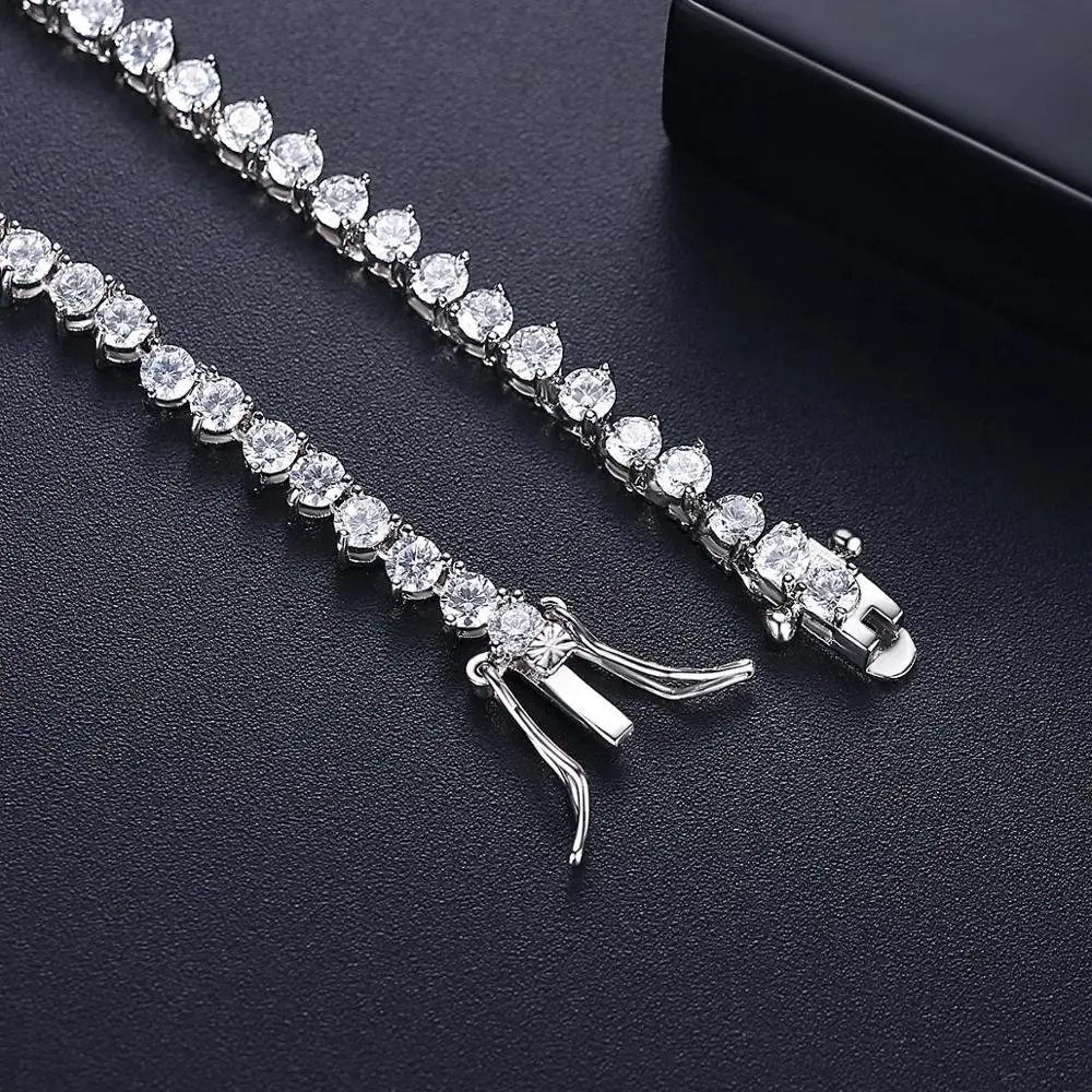 Luxury Designer 7MM Iced Out T - Crystal Choker Necklace review and price