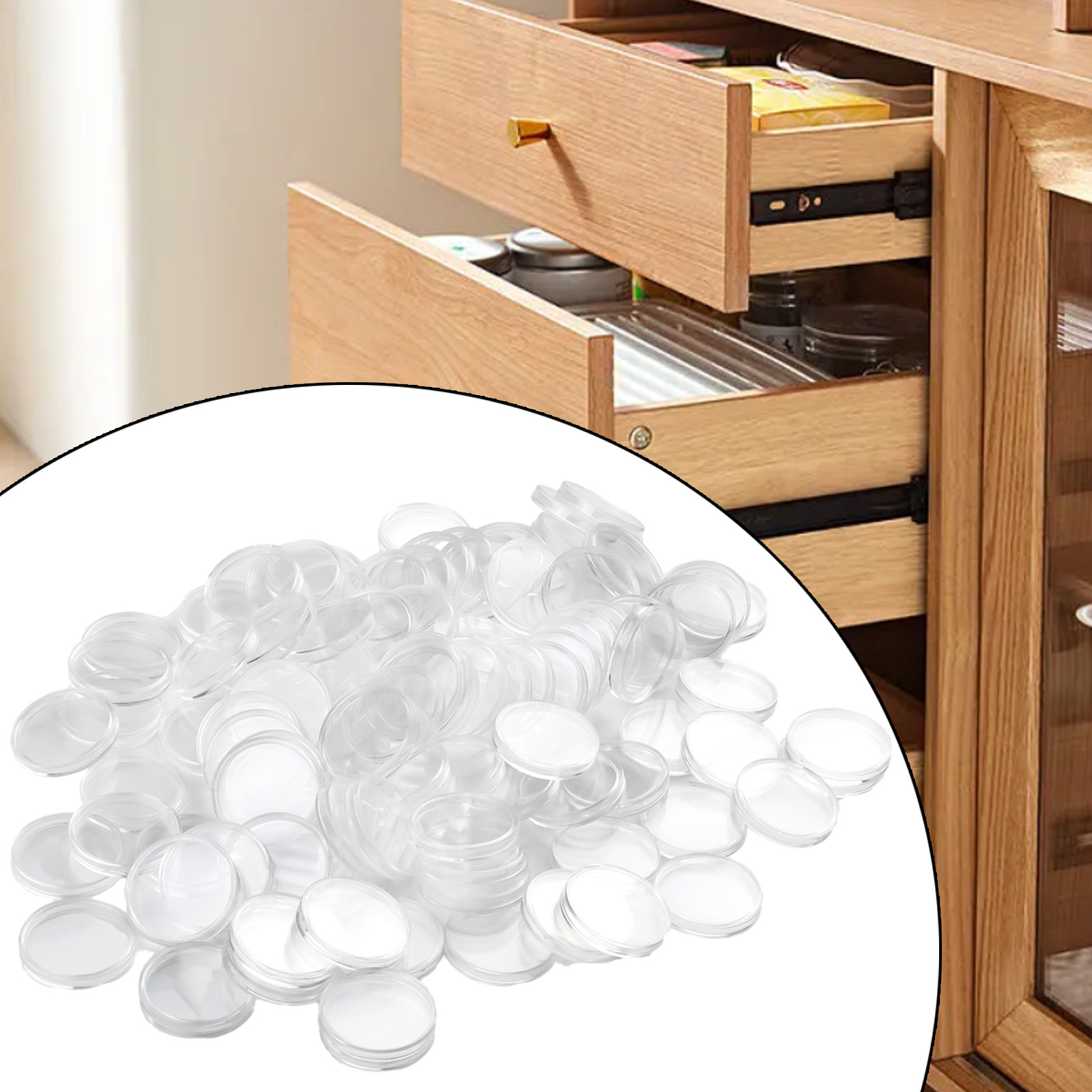 100 Clear Plastic Coin Capsule - Collectors Coins Jewelry & Watches Of Smithtown Photos review and price