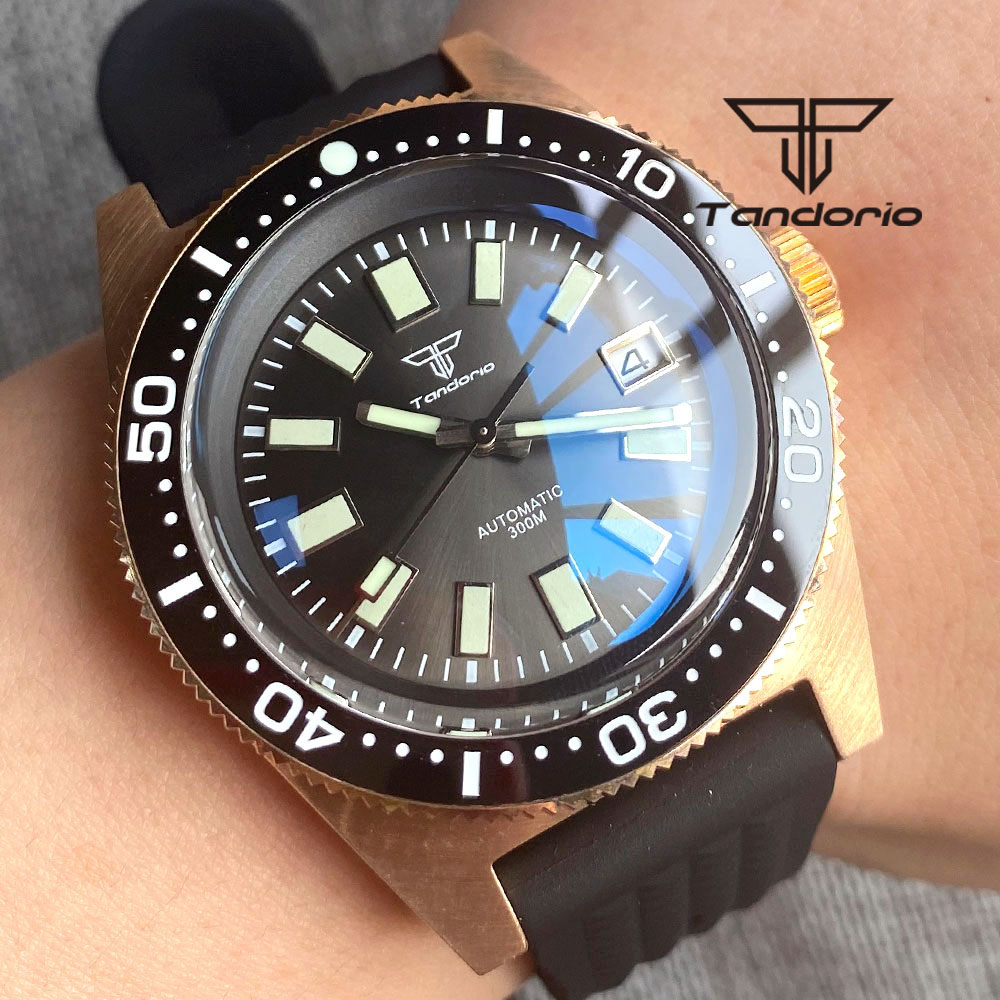 Tandorio 62 MAS CUSN8 Solid Br - Seiko Watch 5 Sports review and price