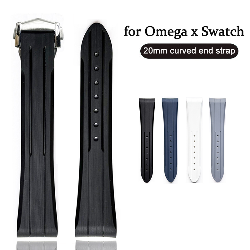 20mm Rubber Strap for Omega X  - Omega Watch Speedmaster review and price