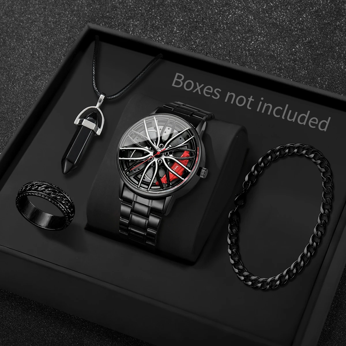 4PCS/Set Fashion 3d Car Wheel  - Jewelry Like Watches review and price