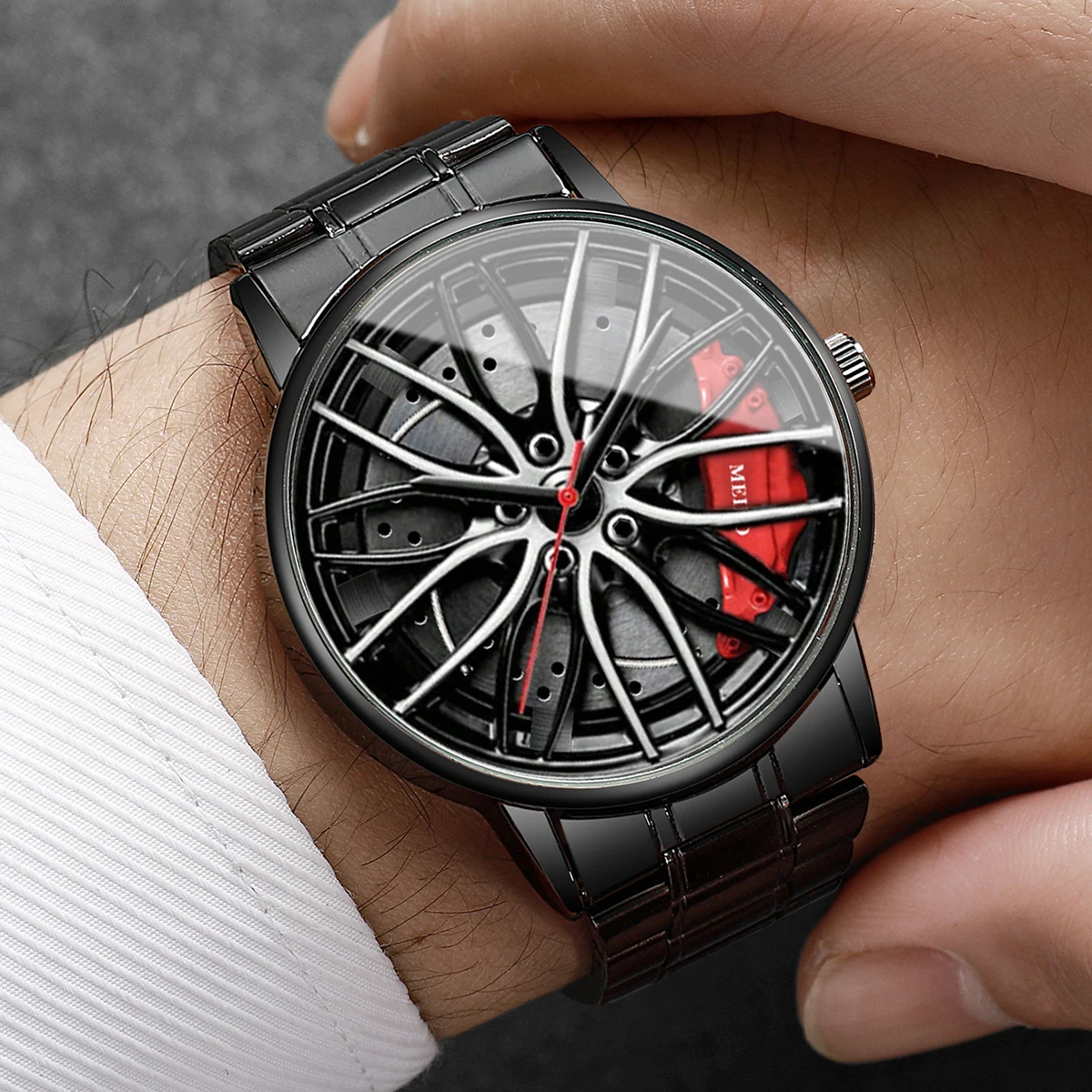 4PCS/Set Fashion 3d Car Wheel  - Jewelry Like Watches review and price