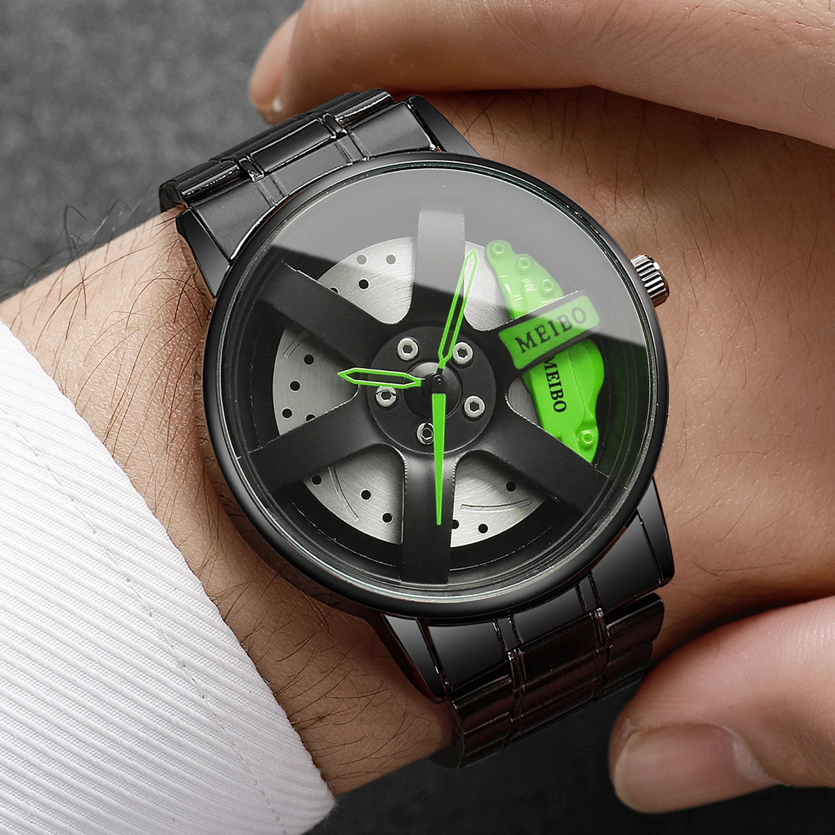 4PCS/Set Fashion 3d Car Wheel  - Jewelry Like Watches review and price