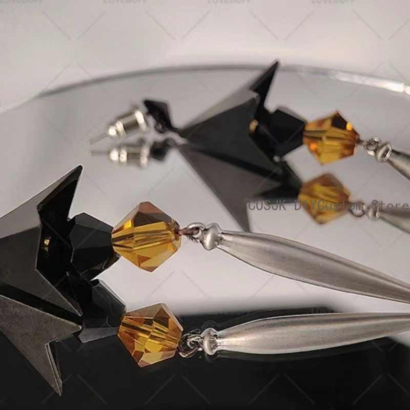 Game Genshin Impact Zhongli Co - Drop Earrings review and price