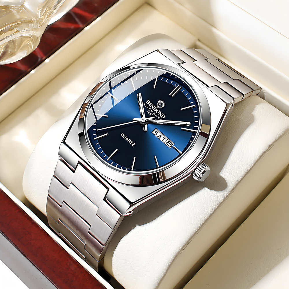 BINBOND Genuine Men Watch Ligh - Seiko Watch 5 Sports review and price
