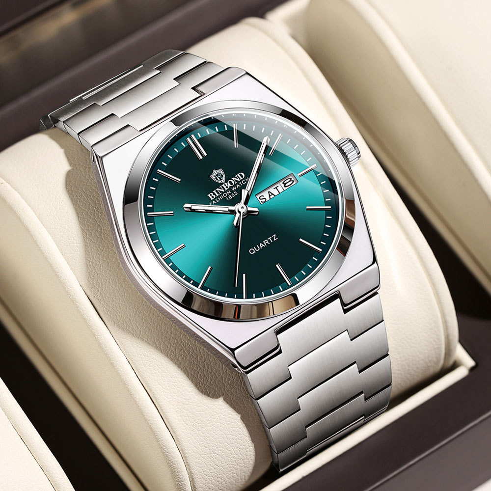 BINBOND Genuine Men Watch Ligh - Seiko Watch 5 Sports review and price