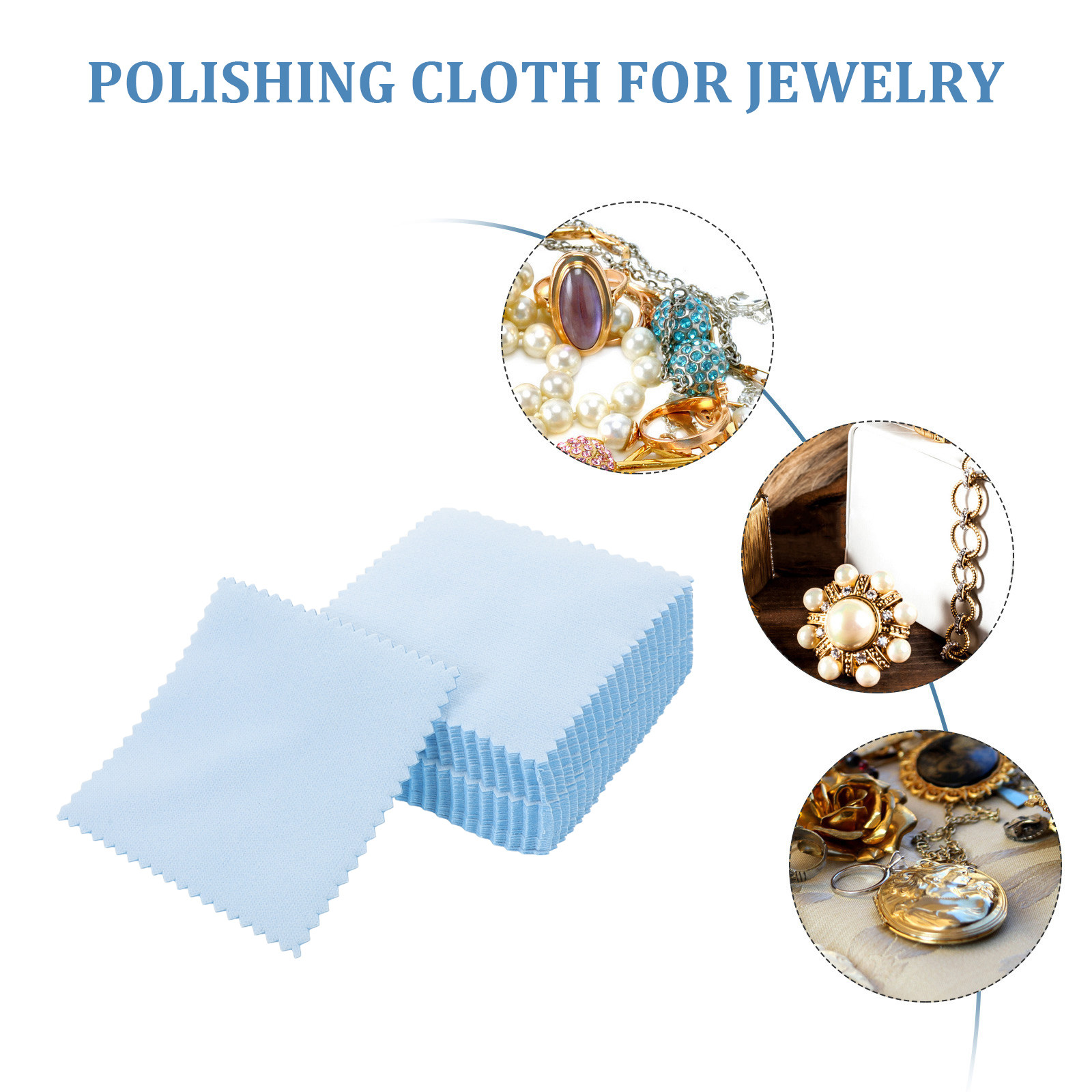 2pcs Silver Polishing Cloth 8X - Jewelry Watches & Accessories review and price