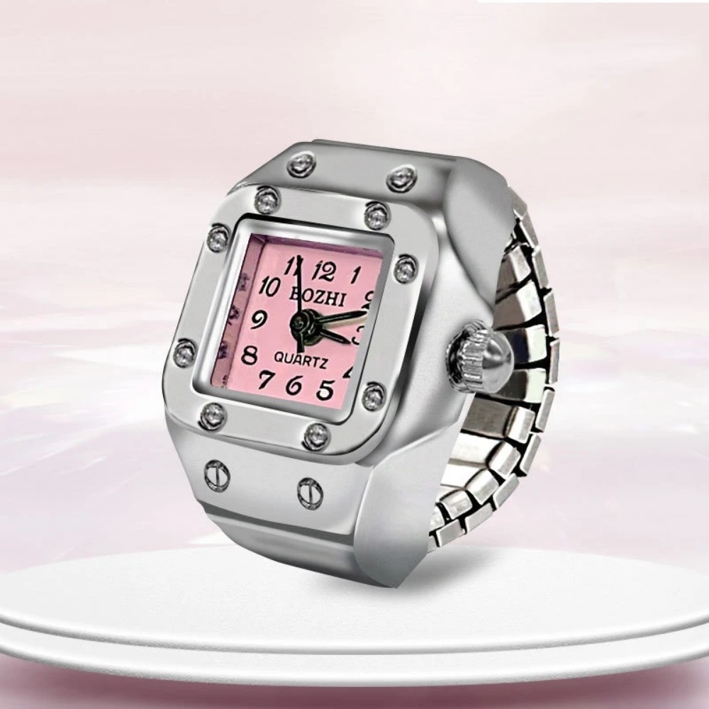 Creative Square Dial Ring Watc - Jewelry Like Watches review and price