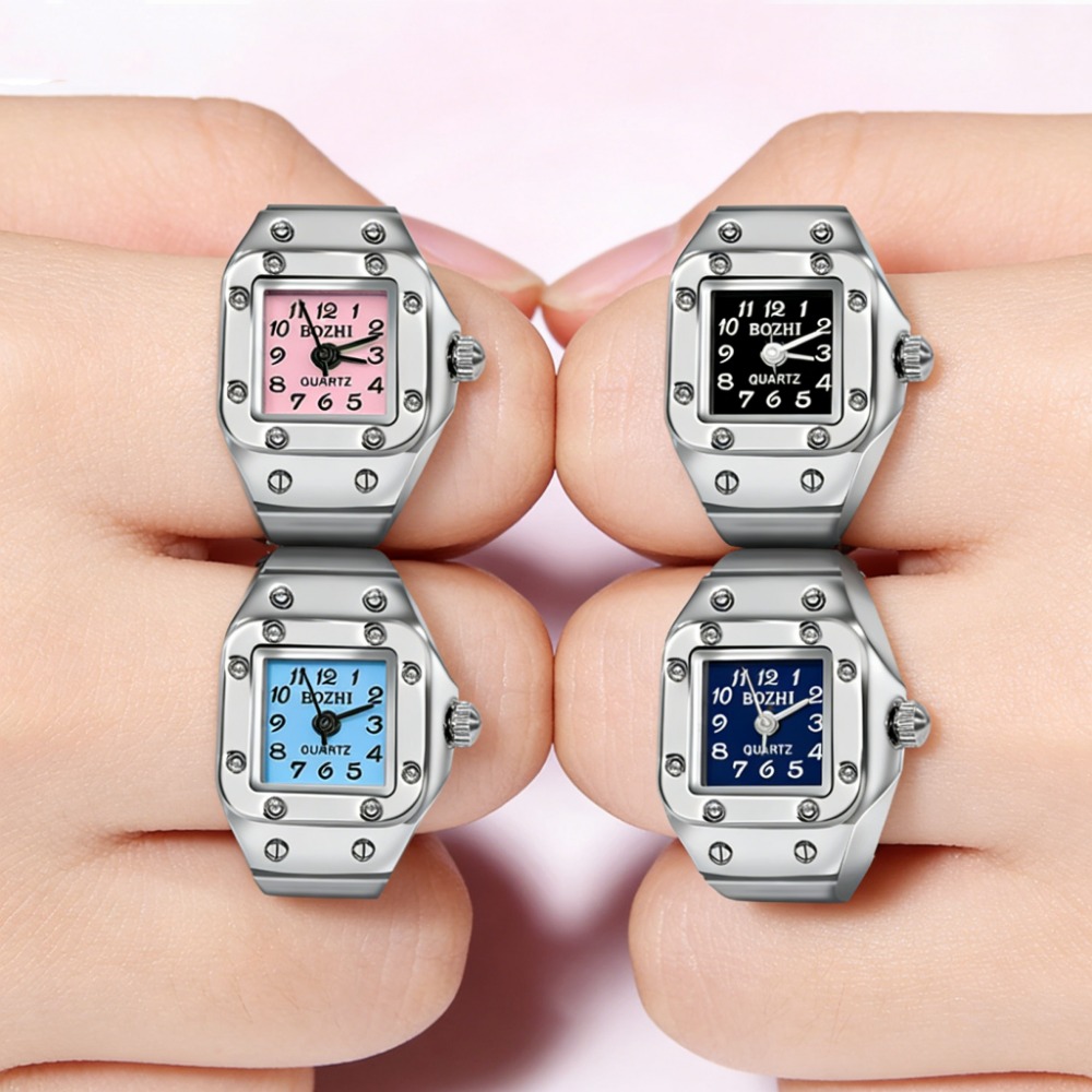 Creative Square Dial Ring Watc - Jewelry Like Watches review and price