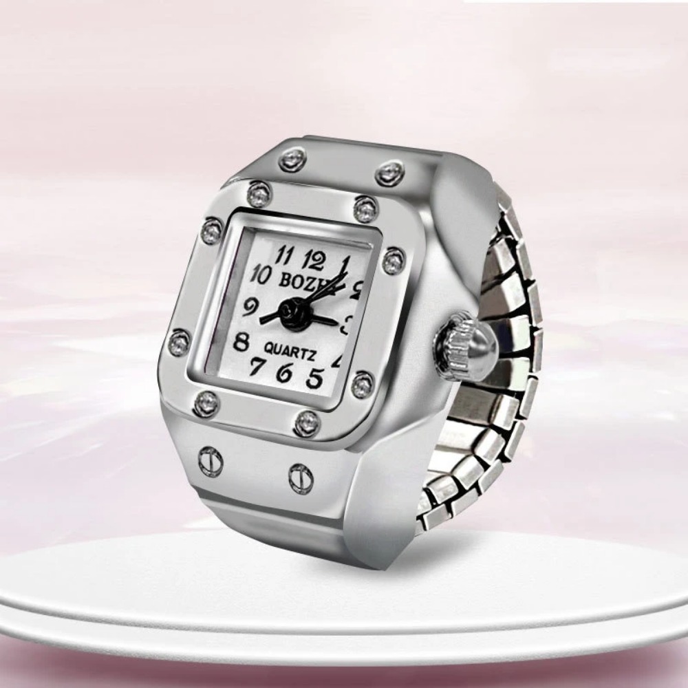 Creative Square Dial Ring Watc - Jewelry Like Watches review and price