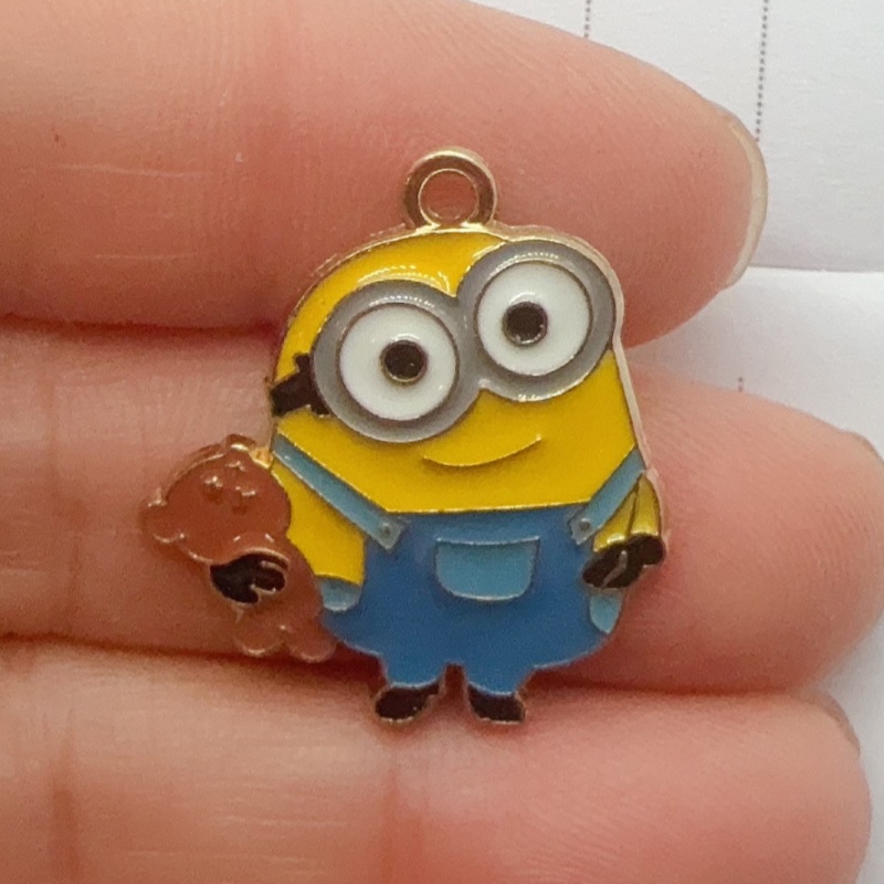 10pcs alloy drip oil cartoon p - Drop Earrings review and price