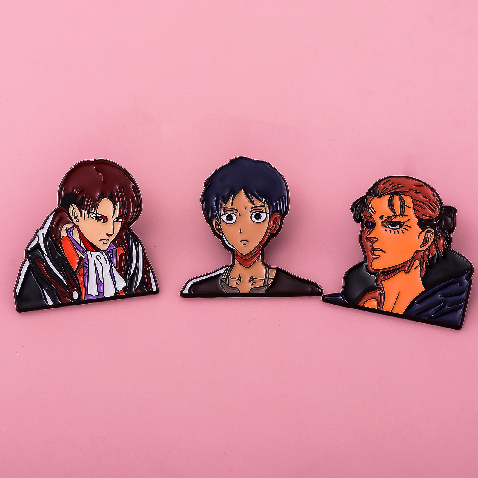 Anime Titan Metal Brooch Anime - Levi Jewelry & Watches Inc review and price
