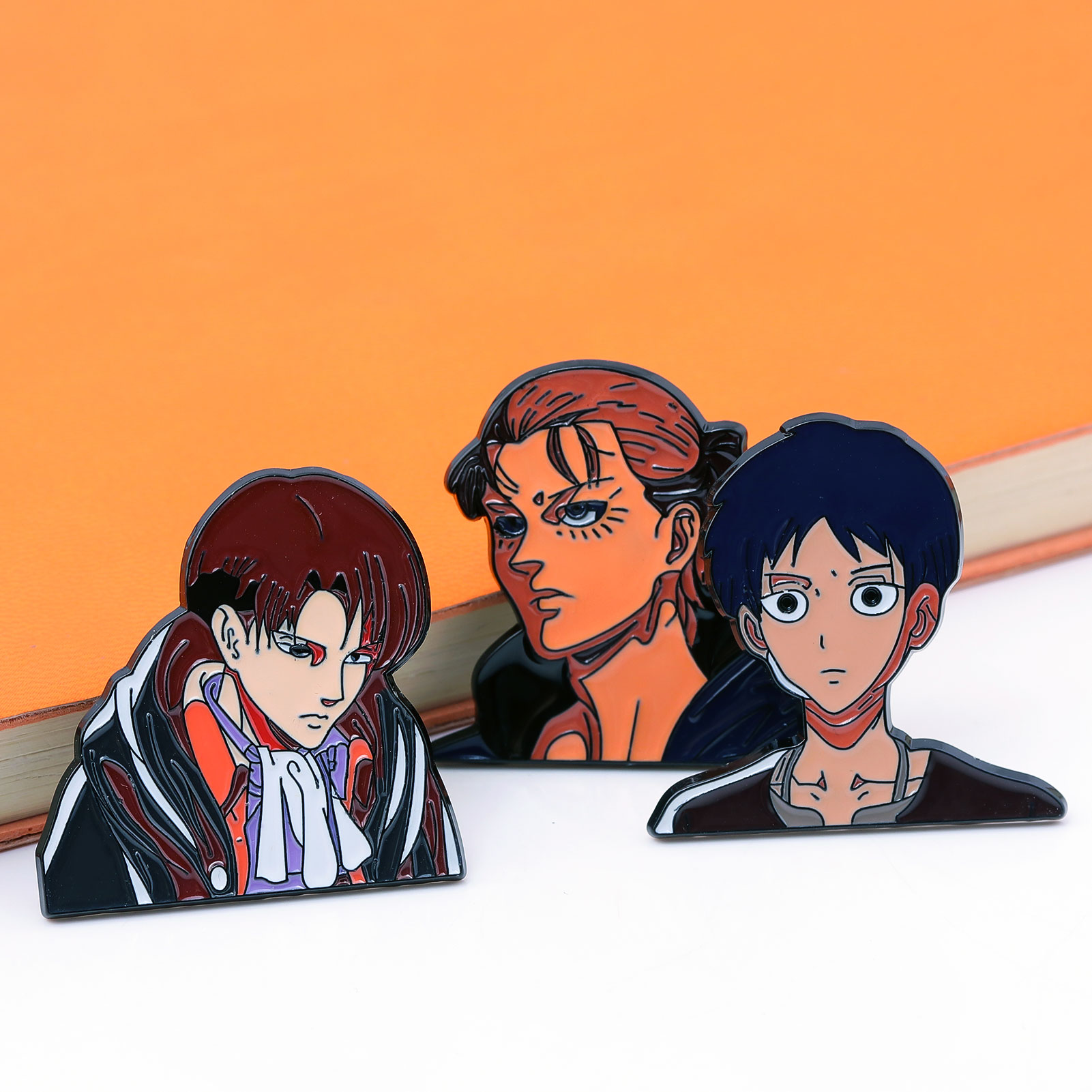 Anime Titan Metal Brooch Anime - Levi Jewelry & Watches Inc review and price