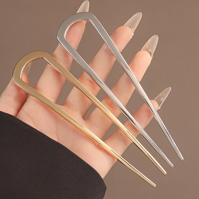 Simple U Shaped Hair Forks Hai - Shop Jewelry & Watches Near Me review and price