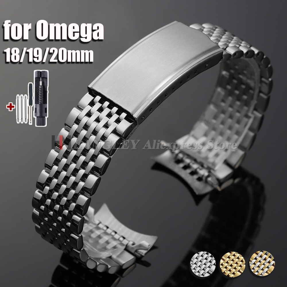 18mm 19mm 20mm Stainless Steel - Omega Watch Speedmaster review and price
