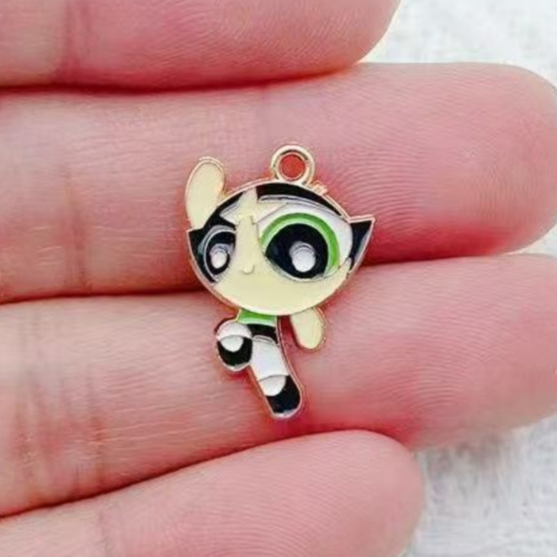10pcs Alloy Oil-Dripping Carto - Drop Earrings review and price