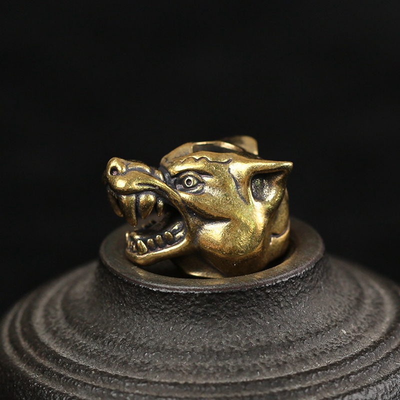 Animal Wolf Warriors Head Scul - Wolf Jewelry & Watches Tampa review and price