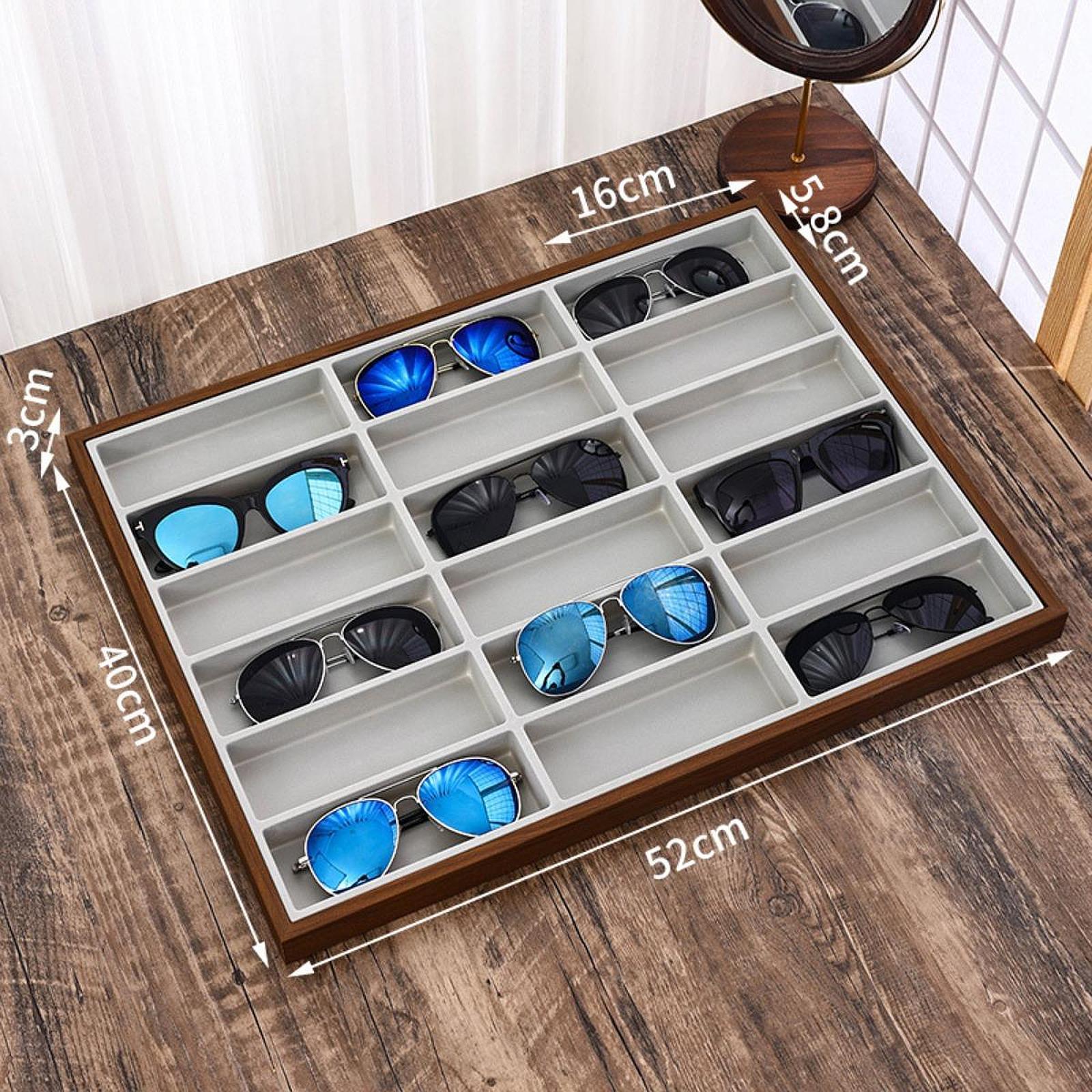 Eyeglass Organizer Box 18 Comp - Jewelry Eyewear Watches & Accessories review and price