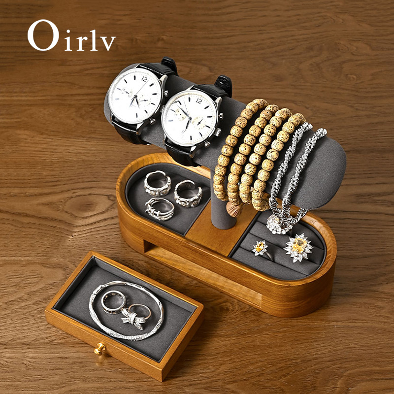 Oirlv Solid Wood Watch Organiz - Jewelry Watches & Accessories review and price