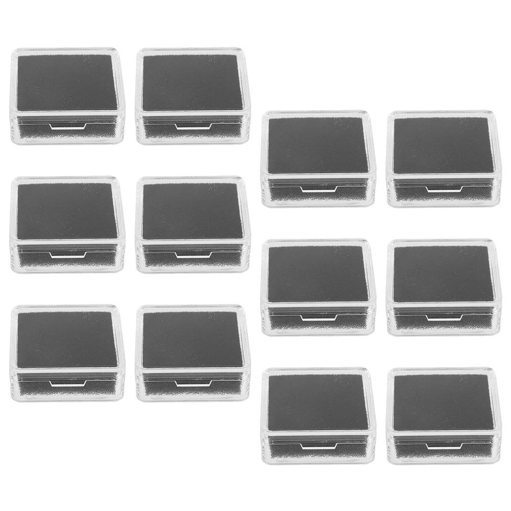 12Pcs Clear Jewelry Display Bo - Collectors Coins Jewelry & Watches Of Smithtown Photos review and price
