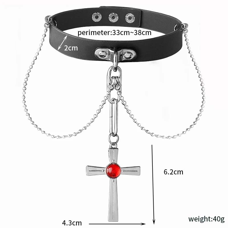 Anime Rosario And Vampire Red  - Crystal Choker Necklace review and price