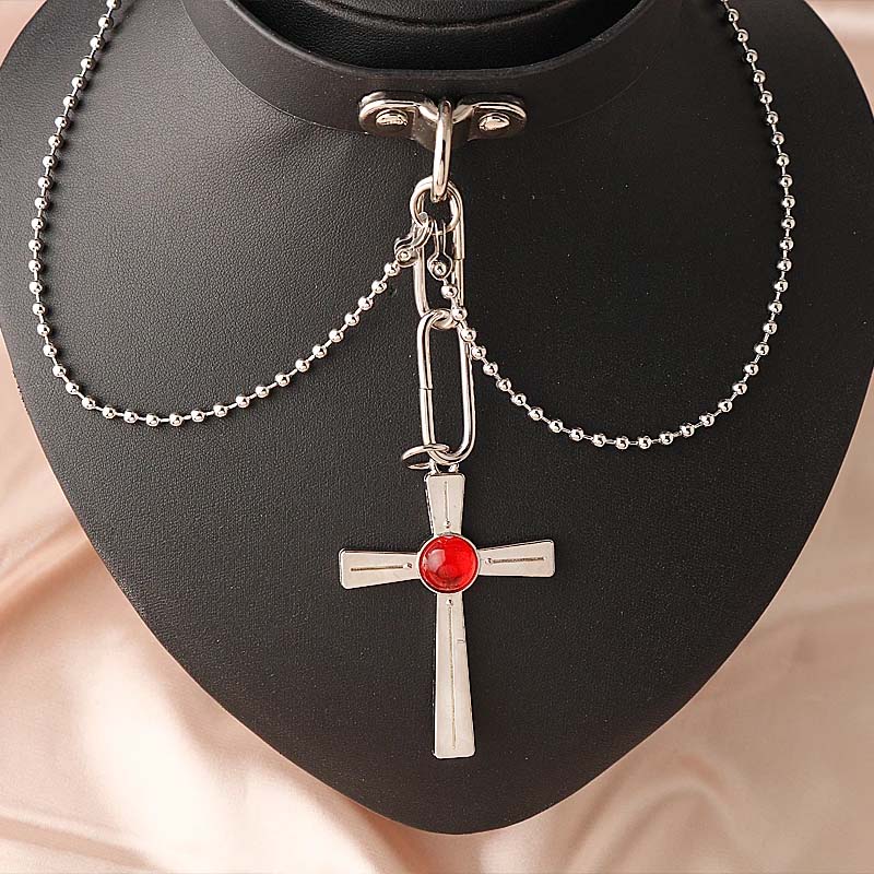 Anime Rosario And Vampire Red  - Crystal Choker Necklace review and price