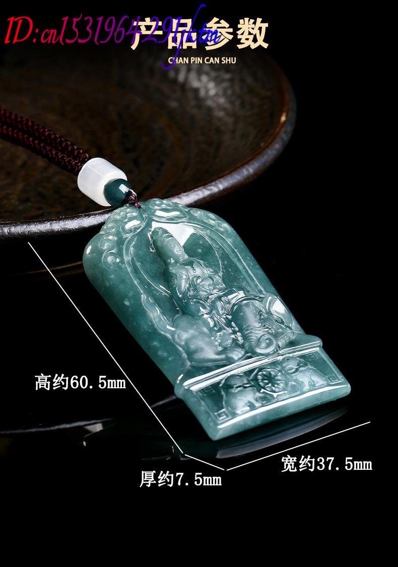 Natural Burmese Jadeite Guanyi - Jewelry & Watches Sp Z Oo Ul Frezerów 3 review and price