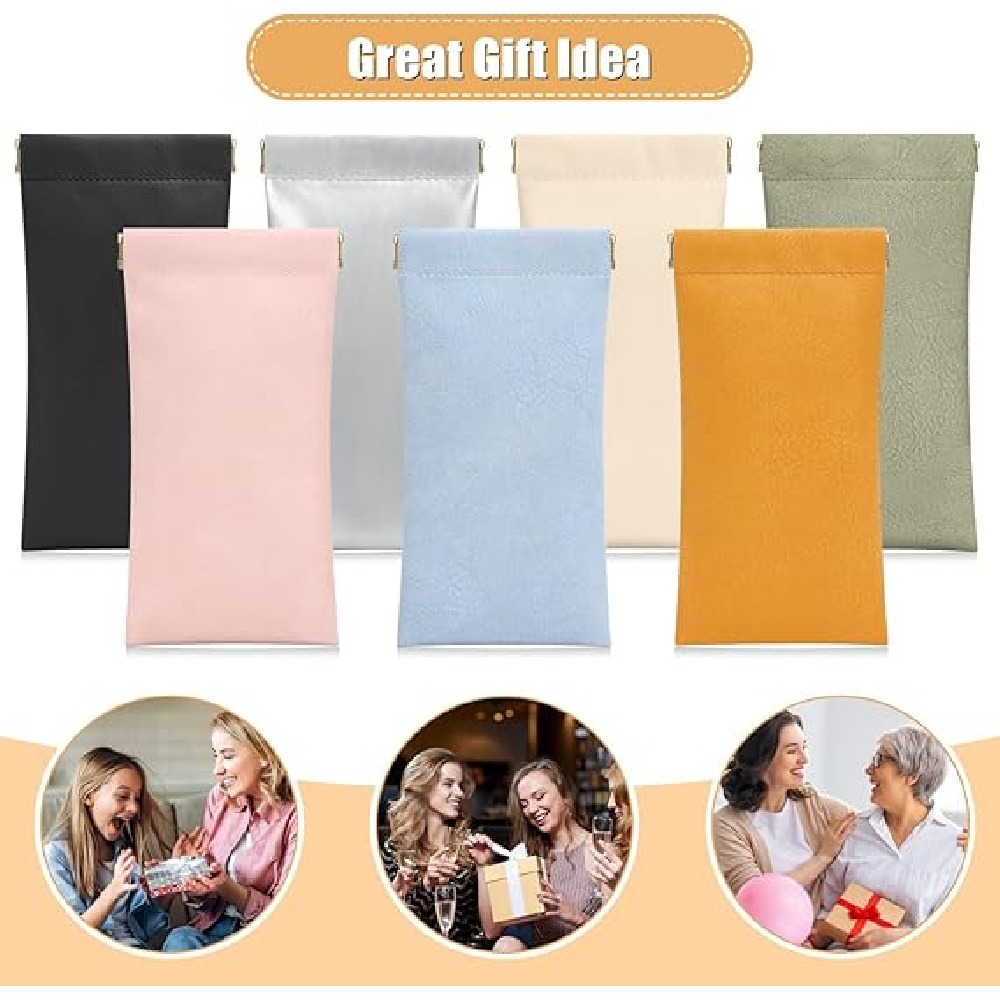 3 Pack PU Leather Storage Pouc - Jewelry Eyewear Watches & Accessories review and price