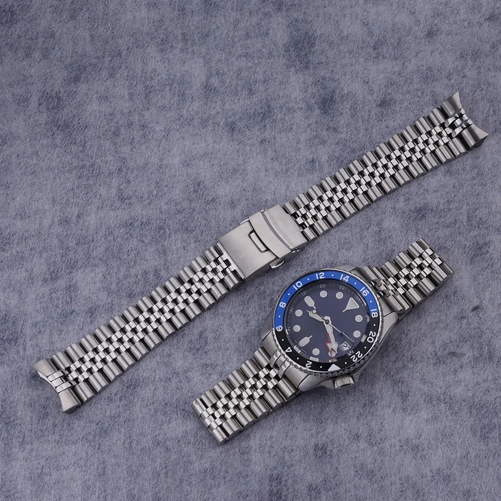 Carlywet 22mm Jubilee Strap fo - Seiko Watch 5 Sports review and price