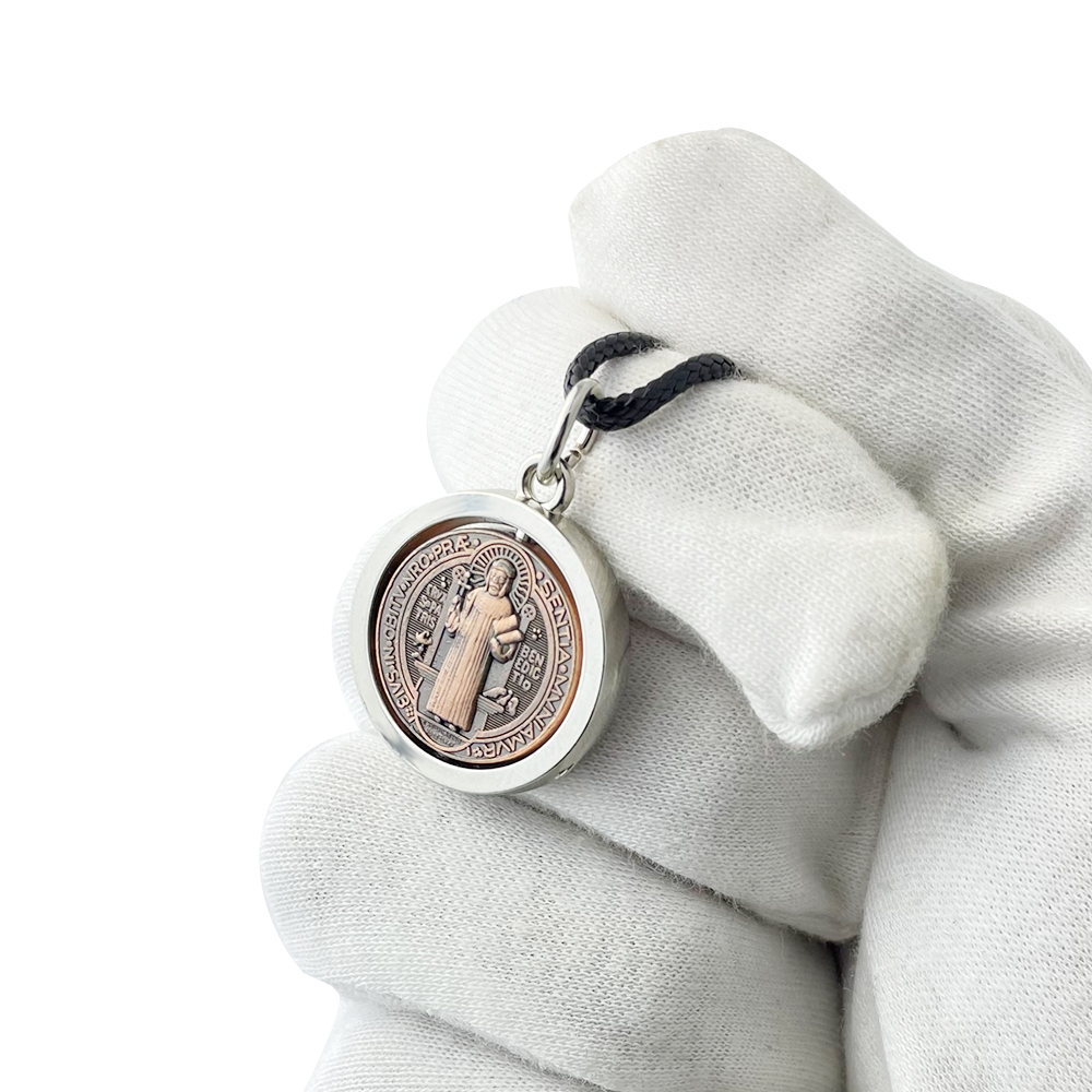 New St Benedict Medal Necklace - Jewelry & Watches Sp Z Oo Ul Frezerów 3 review and price