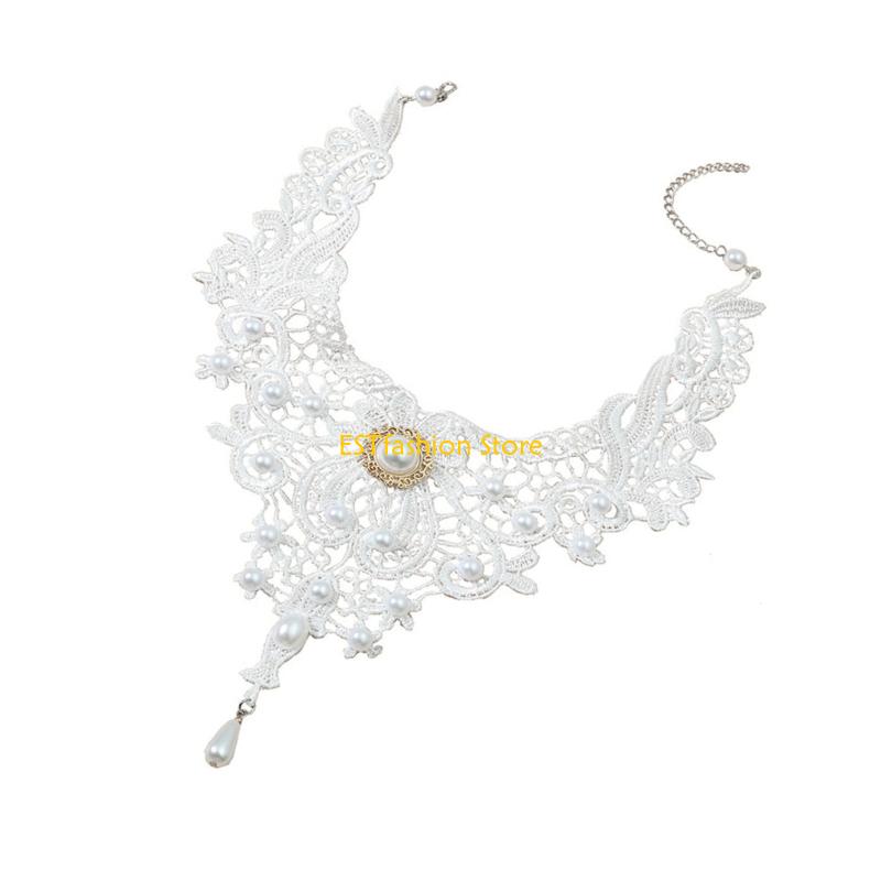 Y5GC Lace Choker Necklace Goth - Crystal Choker Necklace review and price