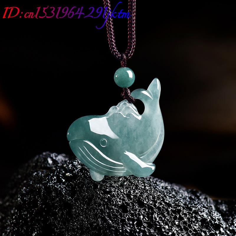Natural Burmese Jadeite Whale  - Jewelry & Watches Sp Z Oo Ul Frezerów 3 review and price