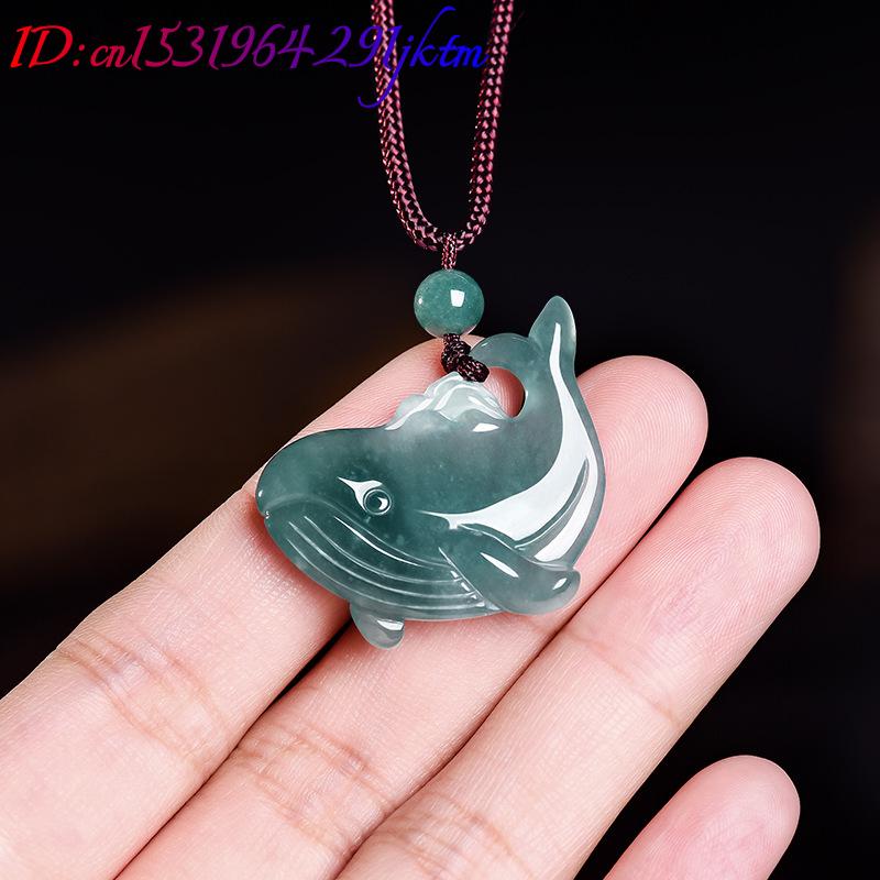 Natural Burmese Jadeite Whale  - Jewelry & Watches Sp Z Oo Ul Frezerów 3 review and price