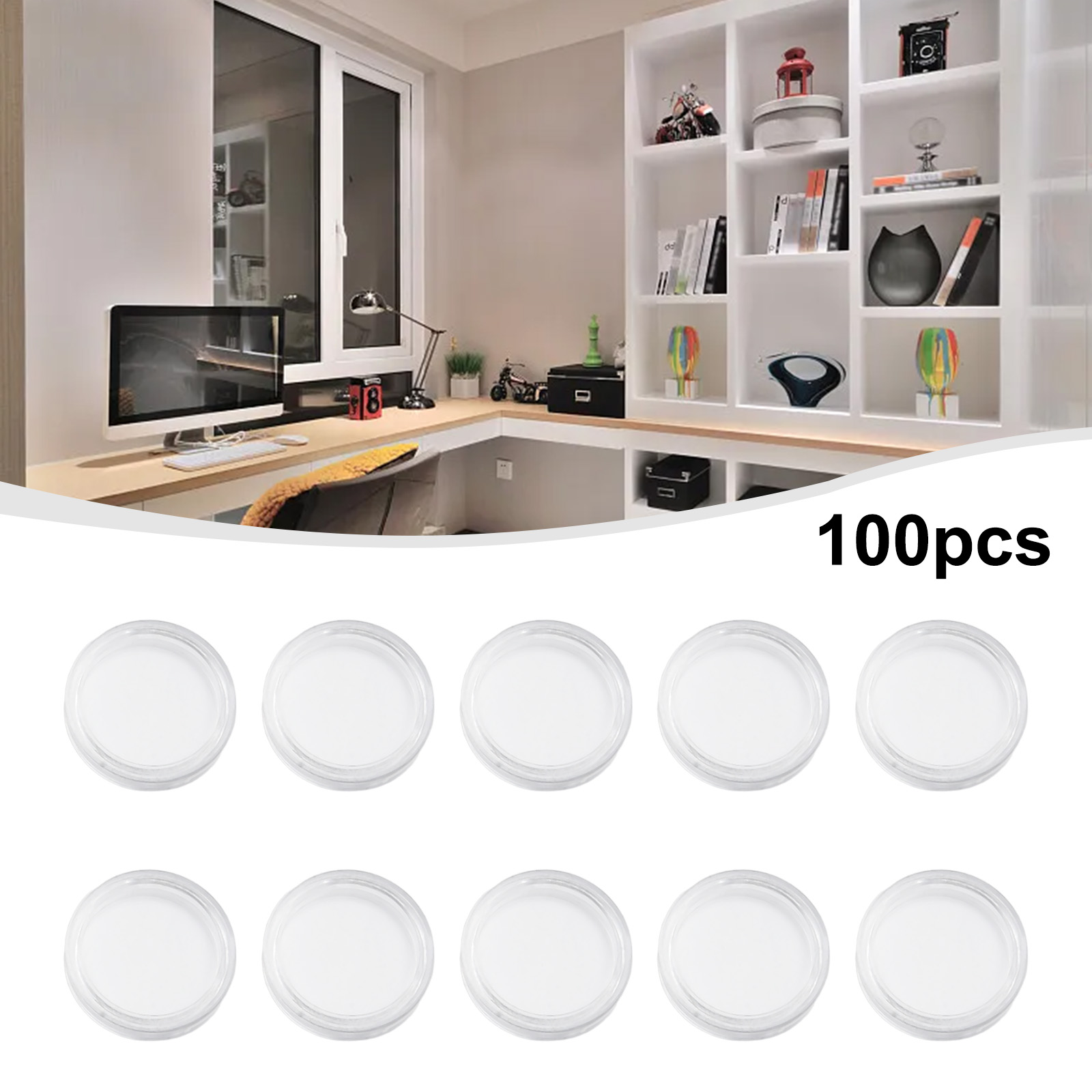 100pcs Transparent Plastic Sma - Collectors Coins Jewelry & Watches Of Smithtown Photos review and price