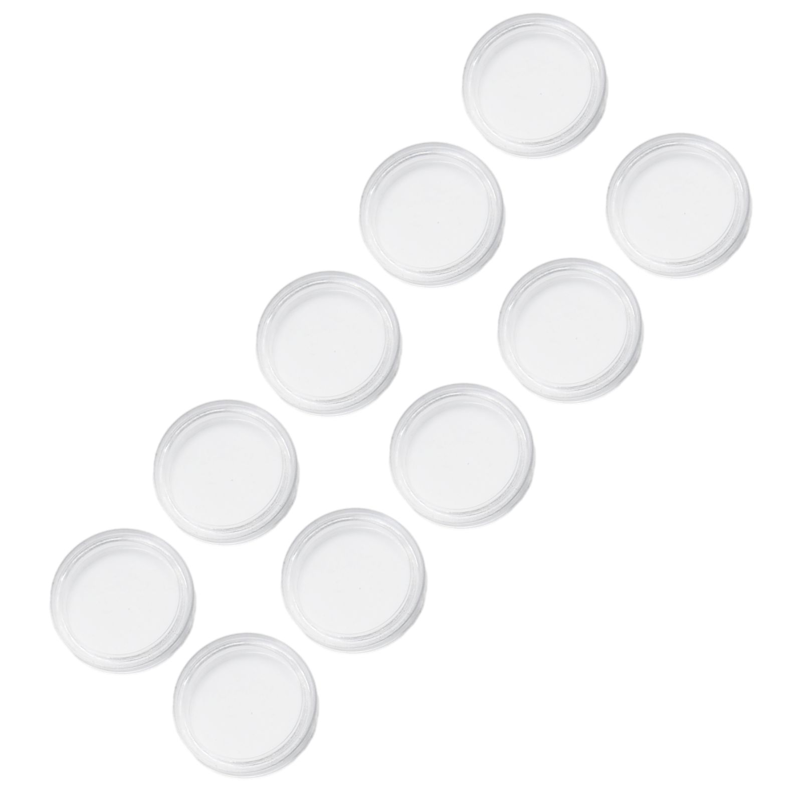 100pcs Transparent Plastic Sma - Collectors Coins Jewelry & Watches Of Smithtown Photos review and price