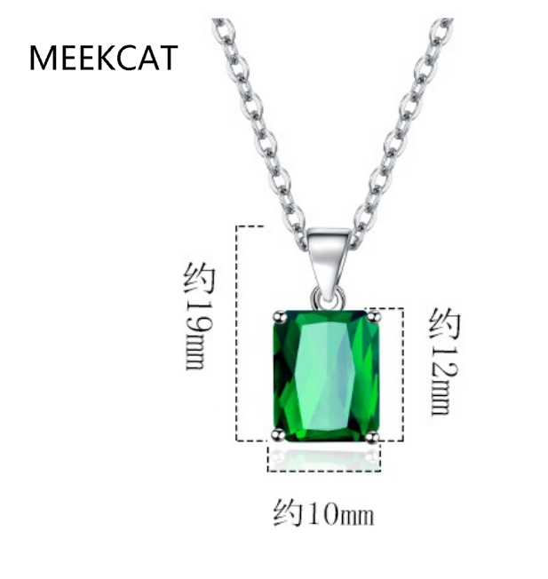 Emerald Cut Blue Topaz Created - Crystal Choker Necklace review and price